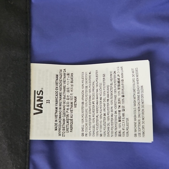 Vans Men's Blue Swim Shorts - Picture 6 of 6